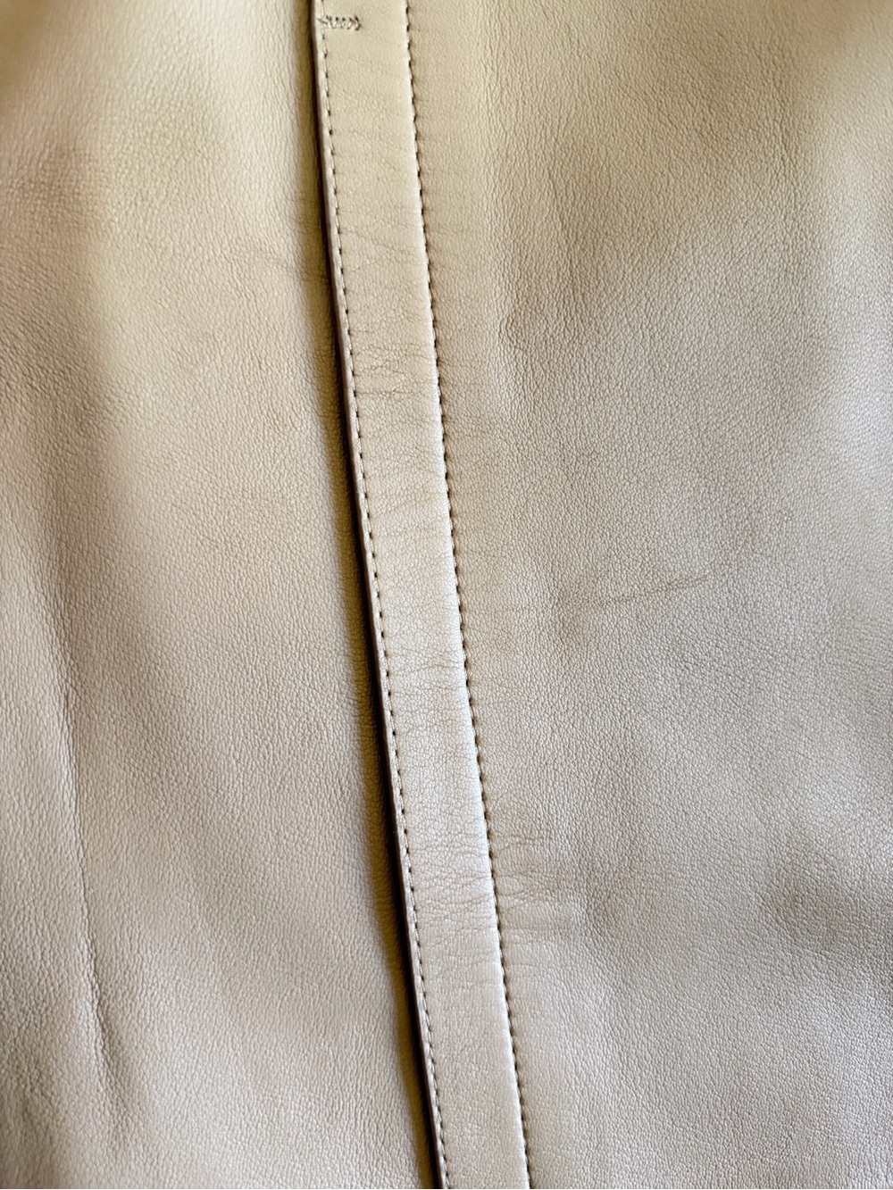 Hugo Boss "Selrita" Lamb Leather Pencil Skirt 12 - Picture 4 of 9